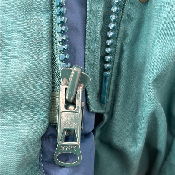 Vintage L.L. Bean Jacket Down Filled Winter Pockets Hood Outdoor Snow Coat Warm - Picture 10 of 15